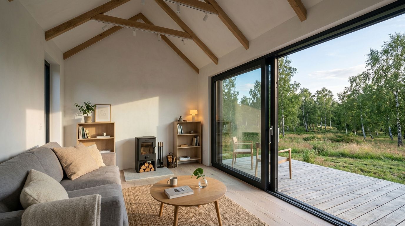 Living room, Aura 70 — Interior visualisation